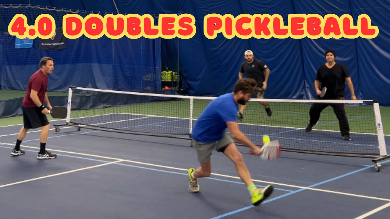 4.0 Mens Doubles Pickleball | Krivitsky & Mooney vs Cliff & Mike | Long Beach Tennis Center