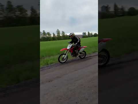CRF150R Summer Wheelie #shorts #honda