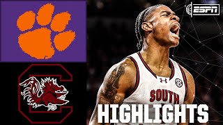 🚨 OT THRILLER 🚨 Clemson Tigers vs. South Carolina Gamecocks | Full Game Highlights | ESPN CBB