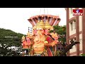 Khairatabad Ganesh Nimajjanam 2025 LIVE | బై బై గణేశా | ట్యాంక్ బండ్ నుంచి ప్రత్యక్షప్రసారం | hmtv  - 00:00 min - News - Video