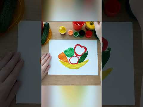 Натюрморт "Дарунки Осені" #образотворчадіяльність #малювання #натюрморт