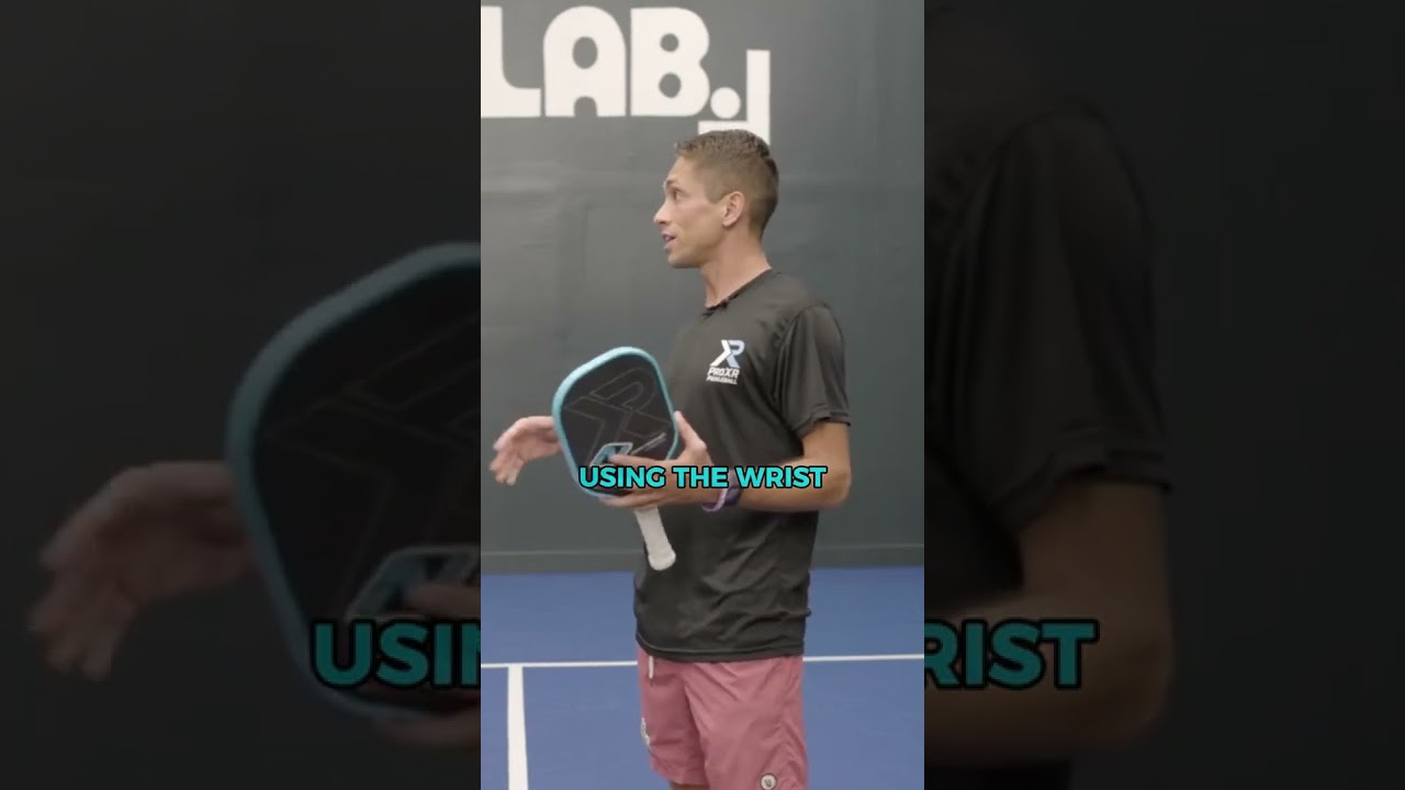 Defining the term "using the wrist" 💪 #pickleball #athlete #sports #explore #shorts