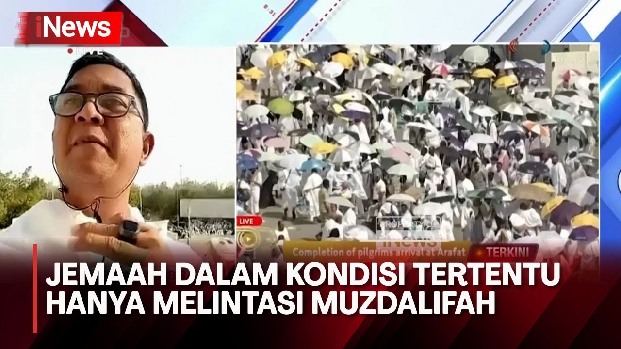 Situasi Terkini, Seluruh Jemaah Mulai Bergerak ke Muzdalifah - iNews Malam 15/06