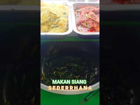 MAKAN SIANG SEDERHANA DI WARUNG NASI B&W MURAH MERIAH TAPI ENAK