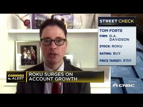 DA Davidson Analyst Tom Forte on strong Roku Q2 earnings