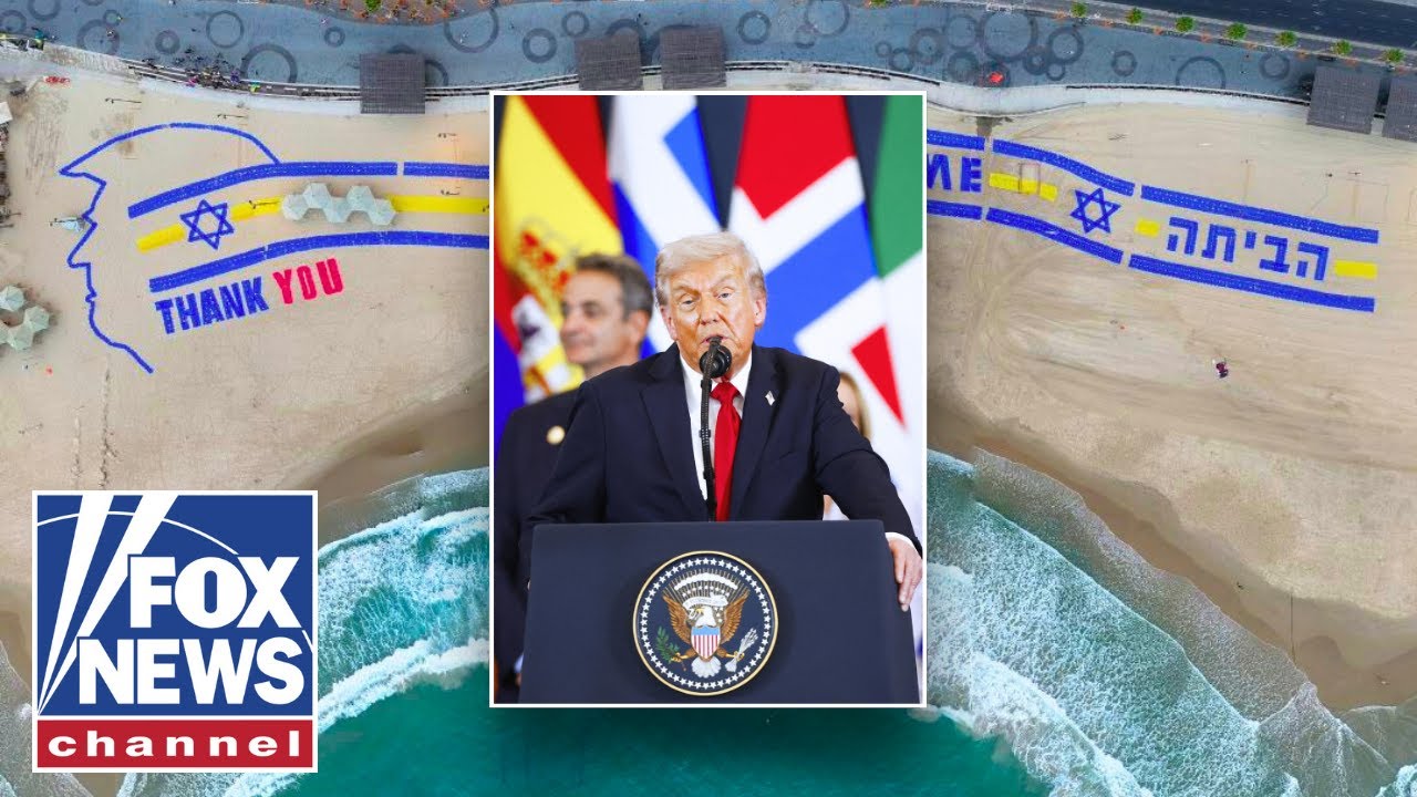 'NEW MIDDLE EAST': Trump and world leaders sign Gaza peace deal