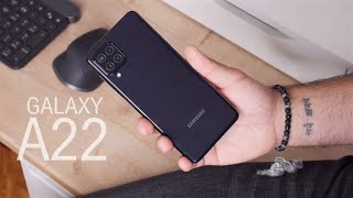 Vido-Test : Samsung GALAXY A22 : pas de surprise (TEST)