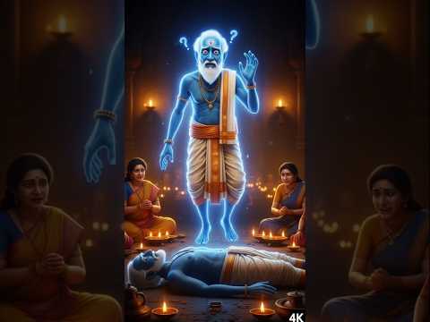 गरुड पुराण के अनुसार नरक जाने से पहले आत्मा को डर क्यों लगता है😔| #garudpuran #viralvideo