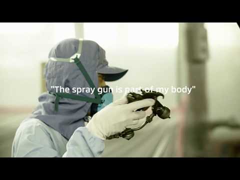 Mitsubishi Motors Spirit @Mizushima Plant – Craftsmen "The spray gun is part of my body"