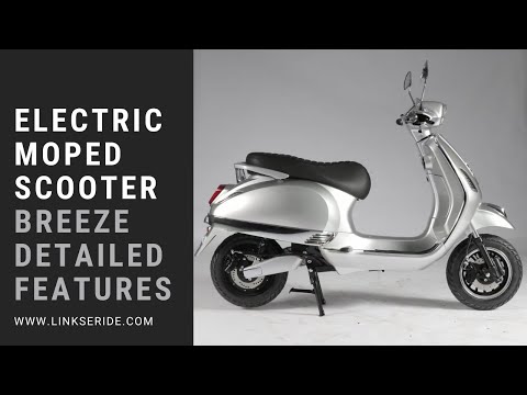 LinksEride Electric Moped Scooter Breeze in China 3000W/4000W Electric Scooter Intro