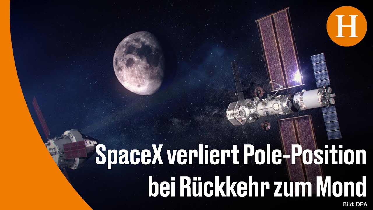 Geplante Mondlandung: Nasa erwägt Alternativen zu SpaceX