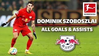 Dominik Szoboszlai — All Goals and Assists Ever for RB Leipzig