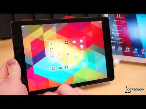 iPad Air vs Galaxy Note 10.1 2014 Edition