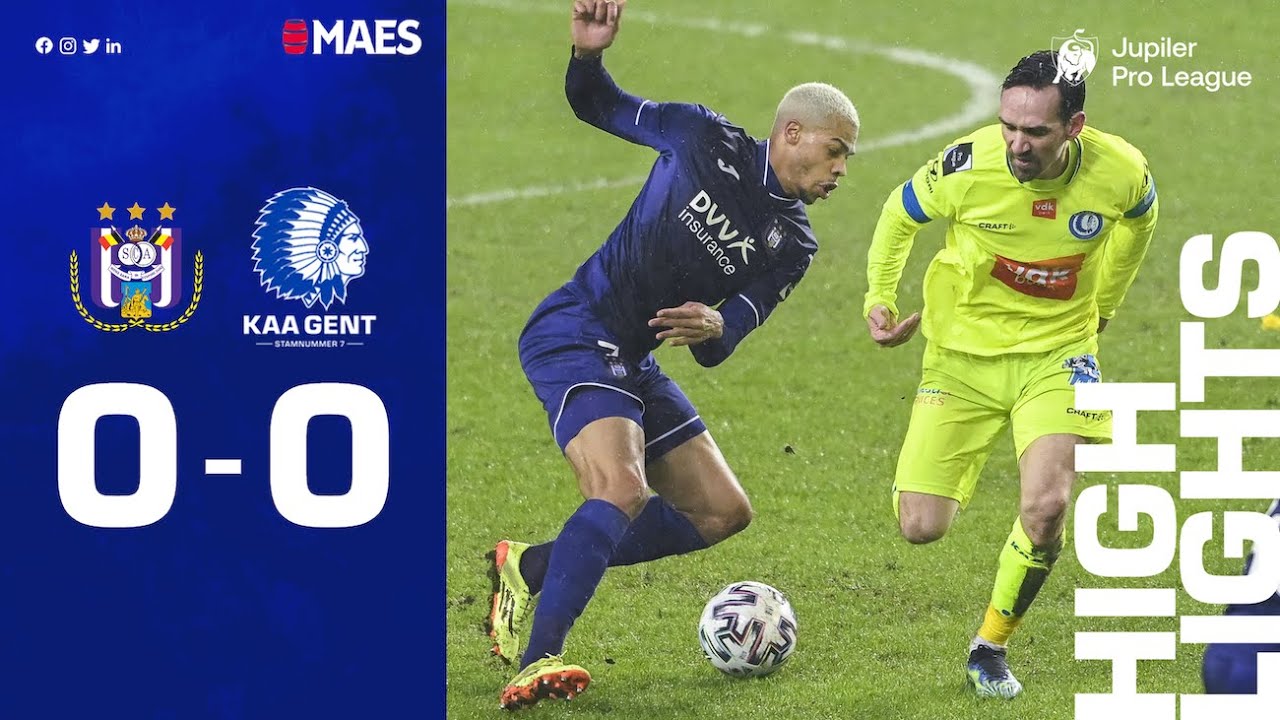 Anderlecht - KAA Gent: 0-0