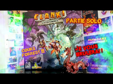 SURVIVRE AUX PROFONDEURS | Clank! Catacombes en solo