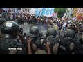 Argentina protesters demanding support for community kitchens clash with police  - 01:01 min - News - Video
