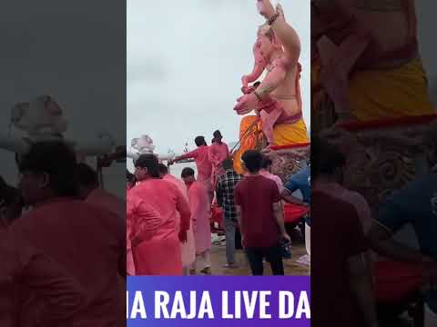 Lalbaug cha raja visarjan late zala 🥹 #girgaonchowpatty #bappamorya2025 #visarjan #lalbaughcharaja
