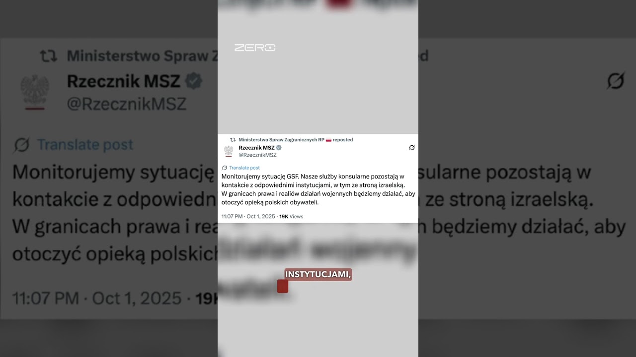POLSKI POLITYK PORWANY PRZEZ IZRAEL