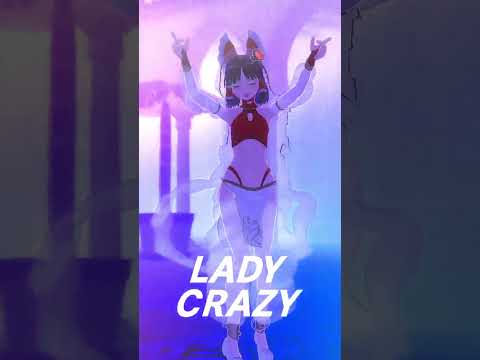 年末に霊夢さんが賽銭の為に踊る『LADY CRAZY』 #shorts #touhou