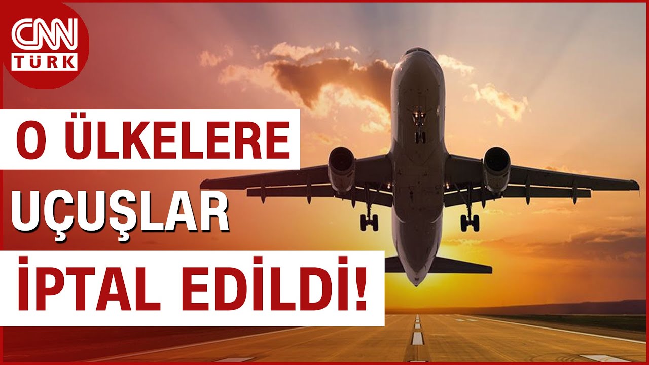 O Uçuşlar İptal Edildi! Bölgedeki Gerilim Uçak Seferlerini De Etkiledi | CNN TÜRK