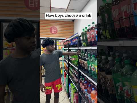 How they choose a drink ?