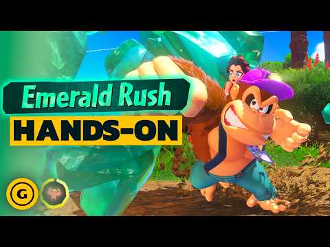 Donkey Kong Bananza Emerald Rush Turns The Game Into A Roguelite And It's Awesome