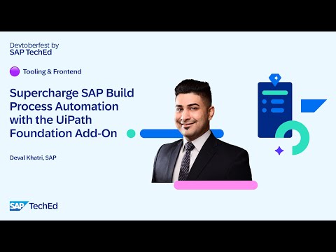 🟣 Supercharge SAP Build Process Automation with the UiPath Foundation Add-On