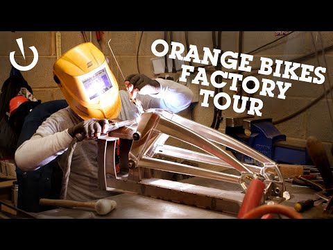 Aluminum Mountain Bikes HANDMADE in the UK – Orange Bikes Factory Tour