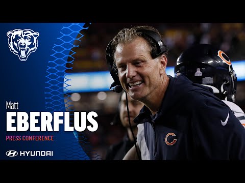 Matt Eberflus: 'We will build on this momentum' | Chicago Bears video clip