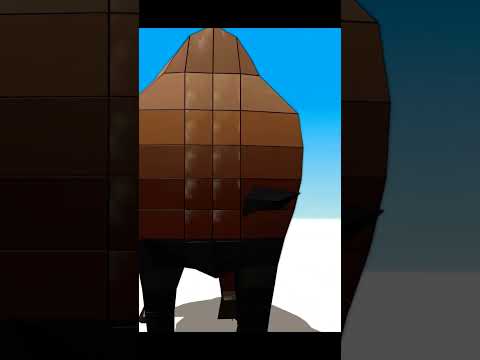 #Shorts - Building a Bison