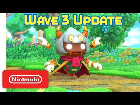 Kirby Star Allies: Wave 3 Update - Taranza weaves a web! - Nintendo Switch