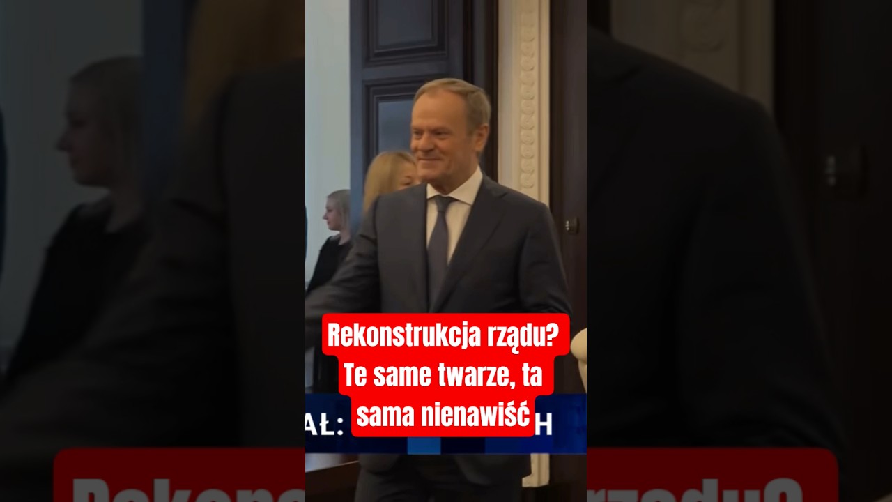 Rekonstrukcja rządu? Te same twarze, ta sama nienawiść