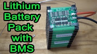 How to Build a 3s 18650 Lithium Battery Pack w/ BMS Tesla Power Wall fixed music