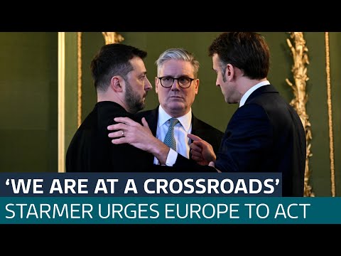 'We are at a crossroads in history': Sir Keir Starmer reveals Ukraine defence plan | ITV News