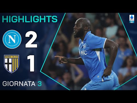 NAPOLI-PARMA 2-1 | HIGHLIGHTS | 3ª GIORNATA | SERIE A ENILIVE 2024/25