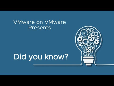 Did You Know?: VMware IT Is Customer Zero