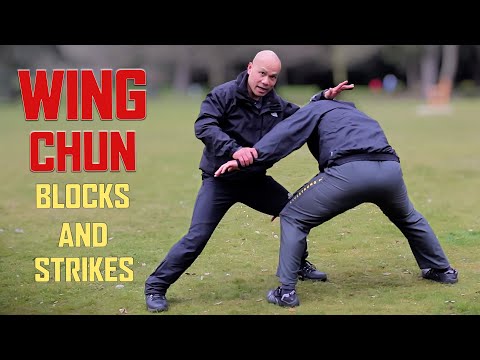 Wing Chun blocks and strikes at the same time