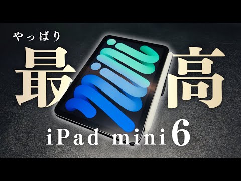【最高】iPad mini6は何故こんなに愛されているのか？【1年半使用レビュー】