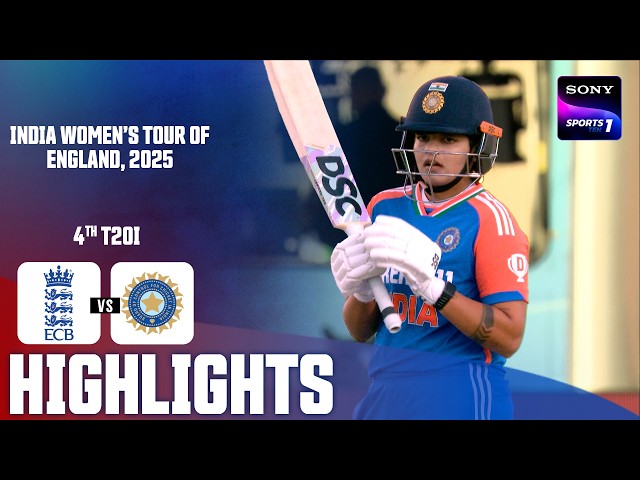 India Seal The Series | ENG W vs IND W | 4th T20I | Highlights | India Women’s Tour Of England