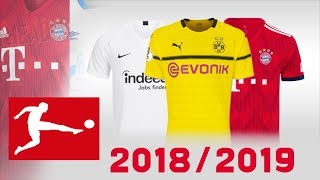 قمصان فرق الدوري الألماني لموسم الجديد 2018/2019 -