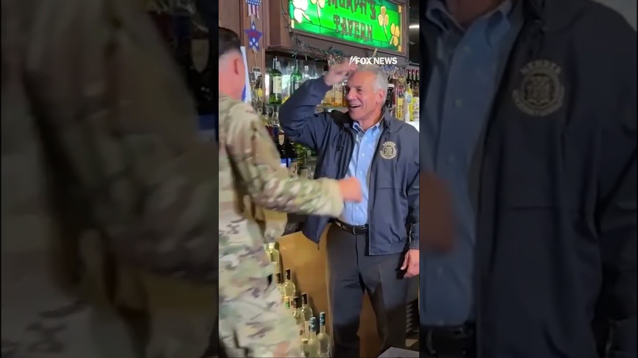 WATCH: Ciattarelli gets surprise of a lifetime from deployed son #shorts #us #politics #foxnews