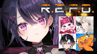 【R.E.P.O.】初プレイ！ワクワクコラボです！✨w.といさん・てんちゃん・ズズさん・カワクラさん【甘音あむ / ネオポルテ】