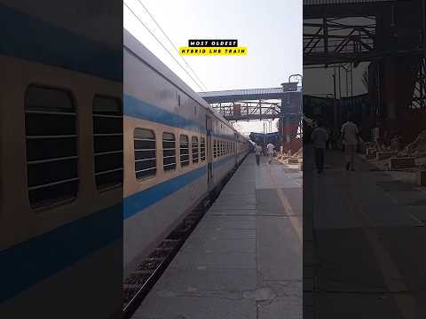 Most Oldest Hybrid LHB Train 😍 #shorts #train #ytshorts