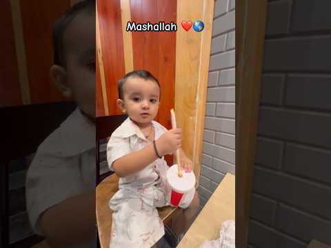 Say Mashallah Mudasir Pathan 14 month, old, my son ||#ytshorts cute #cutebaby #baby #cutepet