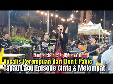 WOW! "EPISODE CINTA" Versi Rock Power! 🎤 Aksi Lompatan Gila Gadis Ini Buat Penonton Histeria!