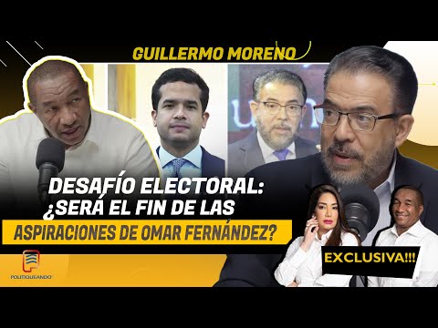 GUILLEMO MORENO EN SU ENTREVISTA MÁS INCÓMODA, POLÉMICA Y DIFÍCIL DE LA HISTORIA EN POLITIQUEANDO RD