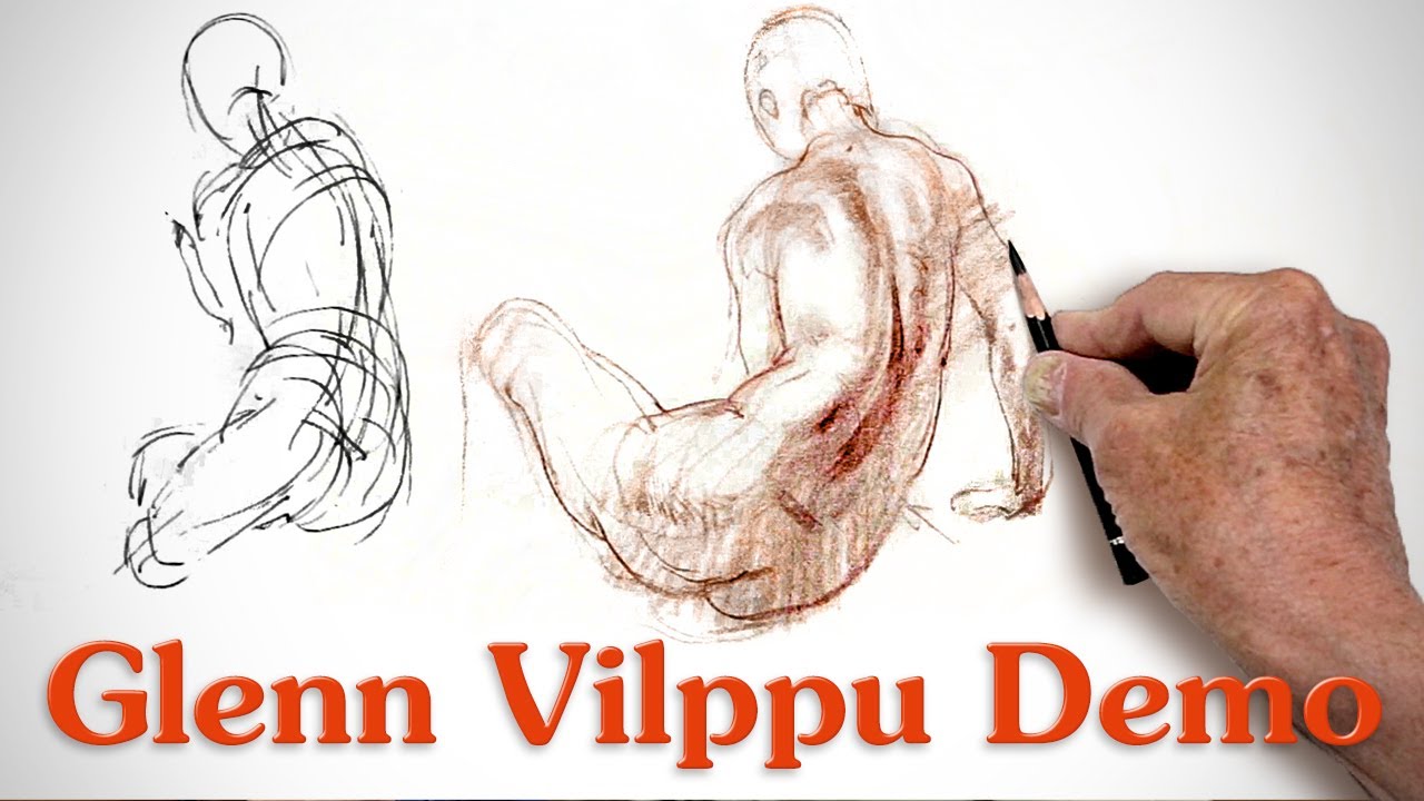 figure drawing demo