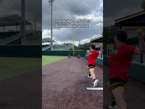 Big Rig’s Final Bullpen of The 2025 Banana Ball Season #fyp #viral #trending #bananas #firefighters