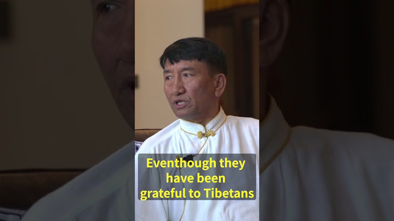 Lobsang la shares that he is grateful to His Holiness, Tibetan and his wife for the success.