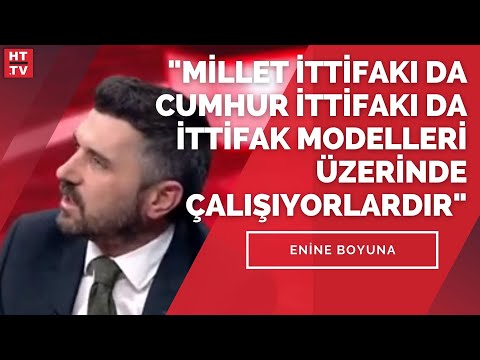 “Millet İttifakı da Cumhur İttifakı da ittifak modelleri üzerinde çalışıyorlardır”